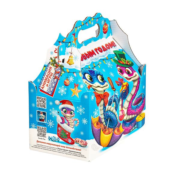 Сладкий новогодний подарок Чудо-змейки